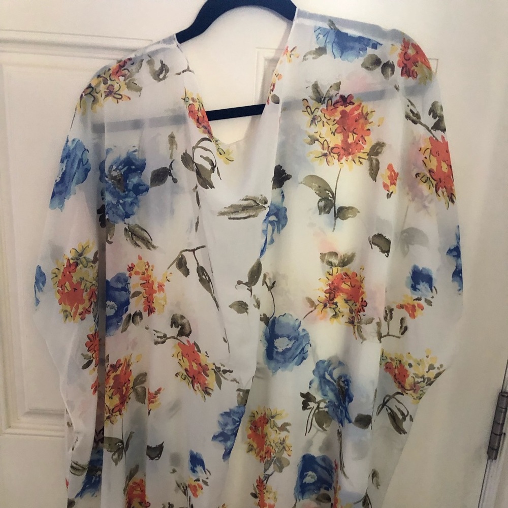 Color swatch cardigan